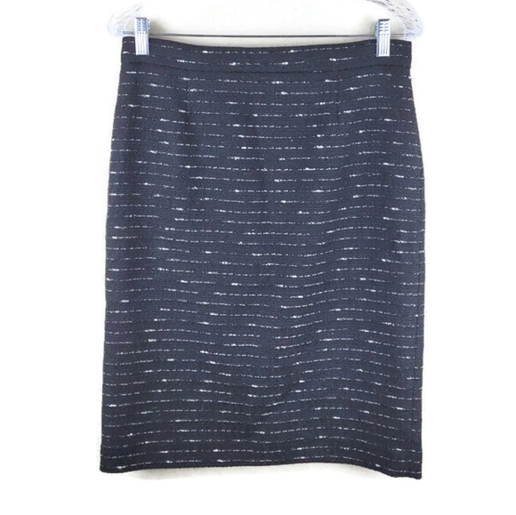 Nicole Miller Dresses & Skirts - Nicole Miller for Mary Kay Womns Skirt 6 Black Tweed Confetti Pencil Skirt
